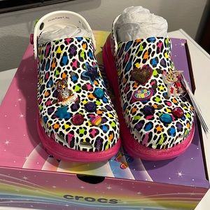 Lisa Frank X Crocs Mega Crush Clog